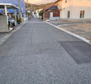 【前面道路含む現地写真】 | 浜坂新築戸建て 