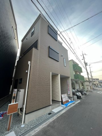 鶴見区浜３丁目戸建の前面道路含む現地写真