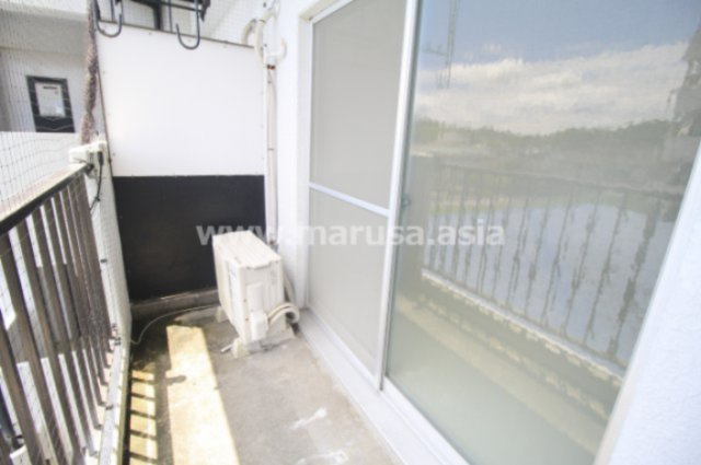 ベルヴィーユ清武のバルコニー