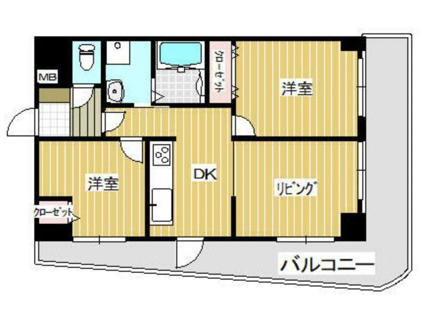 【間取り】の画像