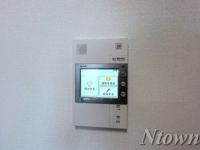 【セキュリティ】 | プレサンス今池駅前フェルディノ | モニター付きインターホンです