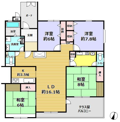 ロイヤルヒルズ三田Ｆ棟