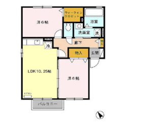 【間取り】 | カサベルデ　A