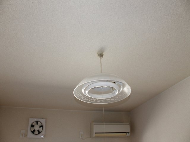 ワンルーム友の設備|照明　※同物件、別のお部屋の写真です。