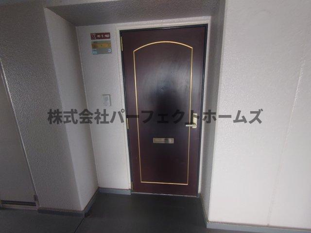 パークサイドスクエアの玄関|きれいな玄関です