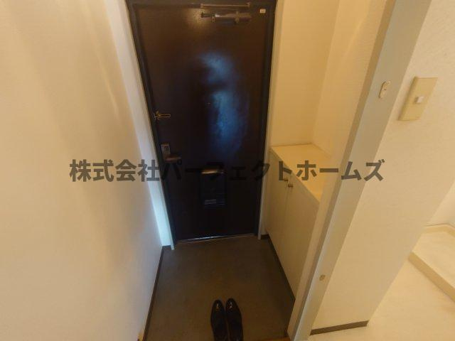 パークサイドスクエアの玄関|シンプルで使いやすい玄関です