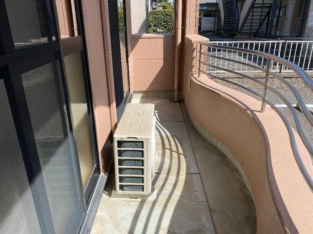 マンションソレイユ　　　刈谷市近郊の賃貸はクラスホーム　　　のバルコニー