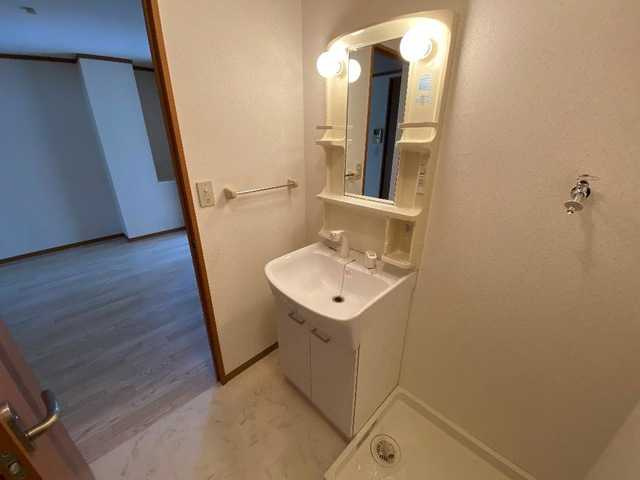 マンションソレイユ　　　刈谷市近郊の賃貸はクラスホーム　　　の洗面所