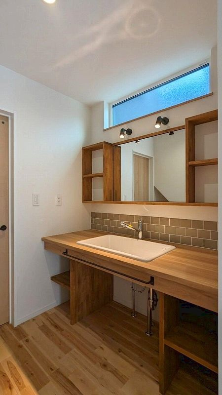 高知市神田-２号地-新築戸建ての洗面所