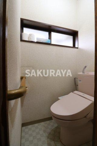 大岩町貸家SUのトイレ|A棟。現況と異なる場合があります。