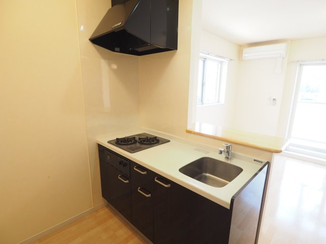 キッチンスペースも広々