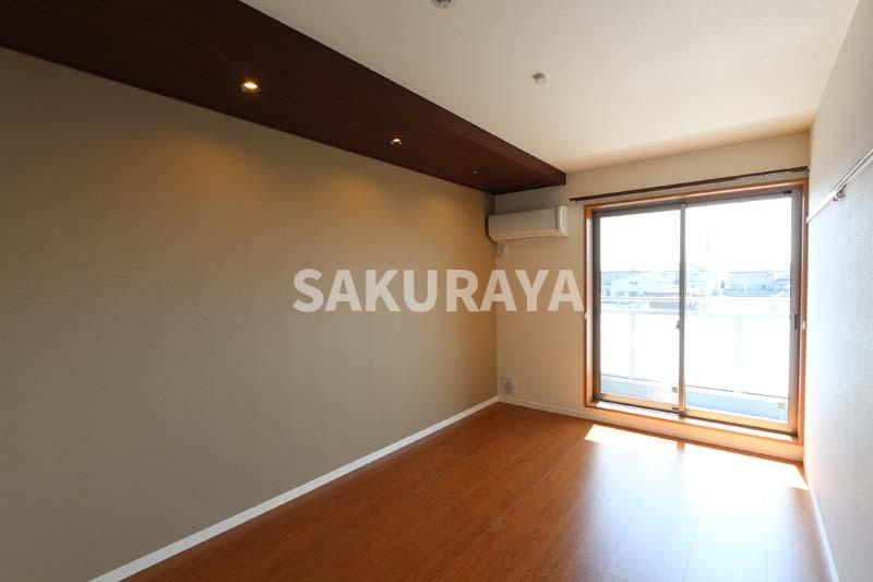 ラ・ルーチェの洋室|現況と異なる場合がございます。