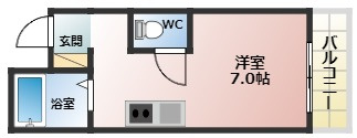 【間取り】 | レイナ・ピノ道明寺
