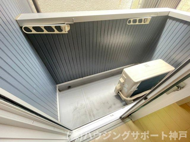 プログレス鷹取のバルコニー