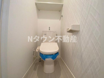 【トイレ】 | サイプレスト松原町 | 清潔感のあるトイレです
