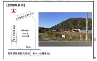 河原町今在家土地の土地図
