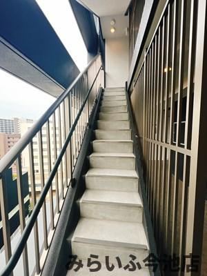 【その他共用部分】 | プレサンスTHE高岳 | 非常階段