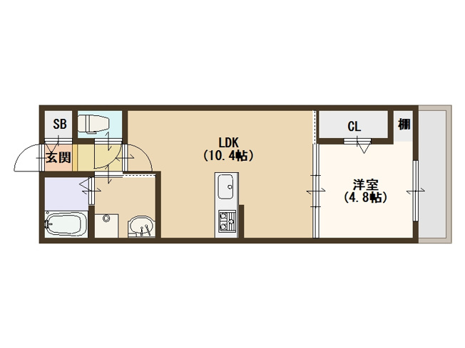 【間取り】 | サニーコート西加賀屋
