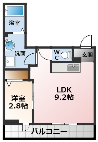 【間取り】 | Maison de Marina甲子園