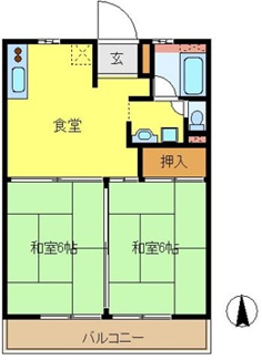 【間取り】 | 原島マンション