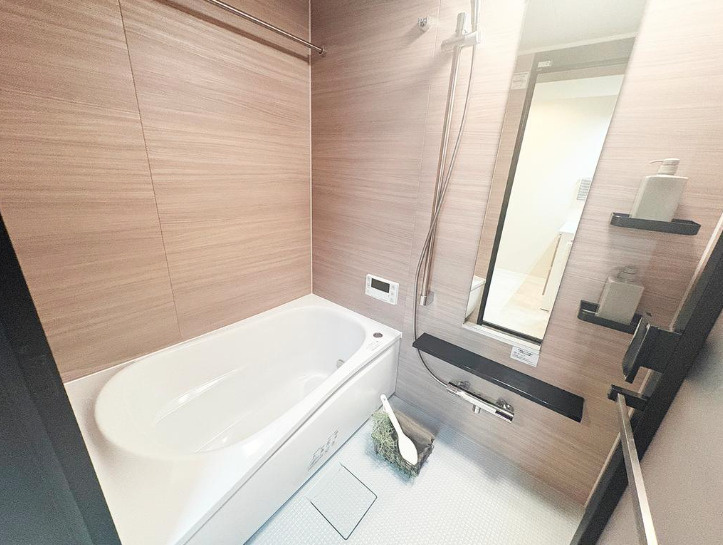 クレール亀戸　角　部屋　リ　ノベーションの浴室