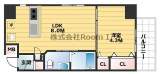 【間取り】 | アドーラブル船場