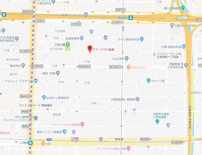 【地図】 | アドーラブル船場