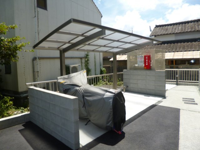 倉敷市酒津のアパートのその他共用部分|駐輪場