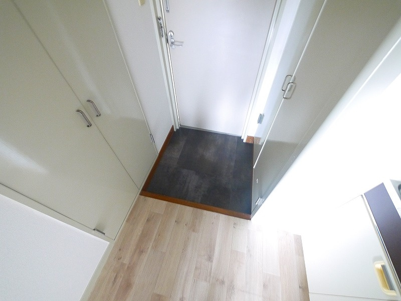 クレアーレ学園前の玄関|シンプルで使いやすい玄関です