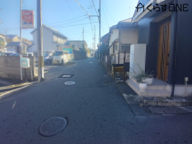 【前面道路含む現地写真】 | 姫路市御立中4丁目／売土地