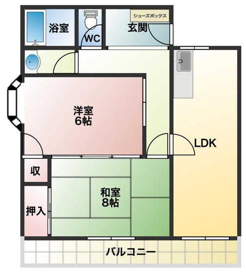 【間取り】 | プレアール本郷
