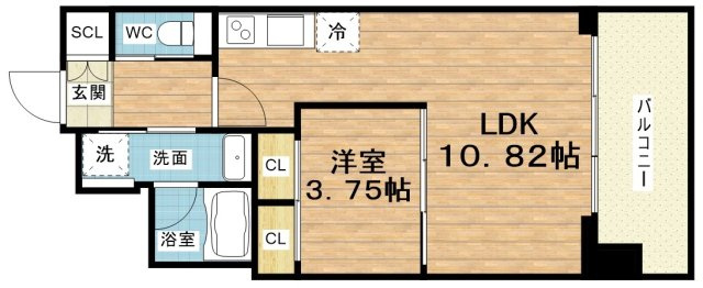【間取り】 | プレジオ難波