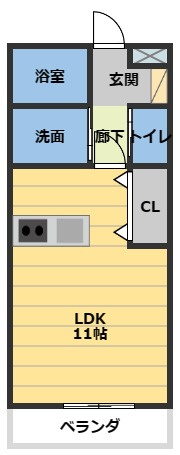 ブランの間取り