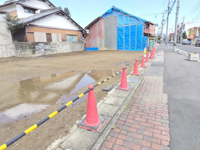 ５８４８５　岐阜市鷺山土地の外観