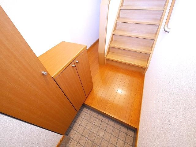 ウッディタウンＢの玄関|毎日通る玄関はこちらです