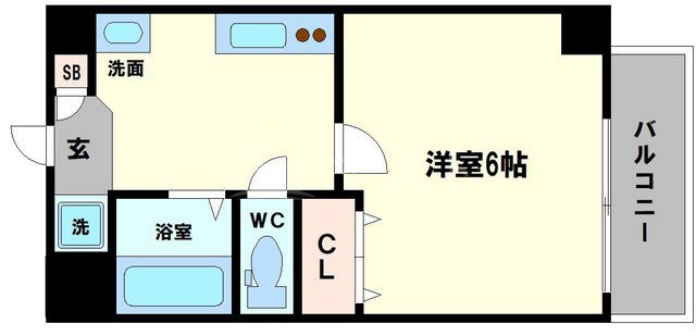 グランエクラ岸里の間取り