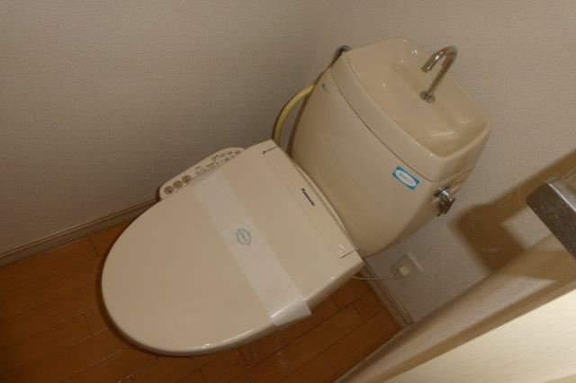 コーポアリメントのトイレ|ウォシュレット