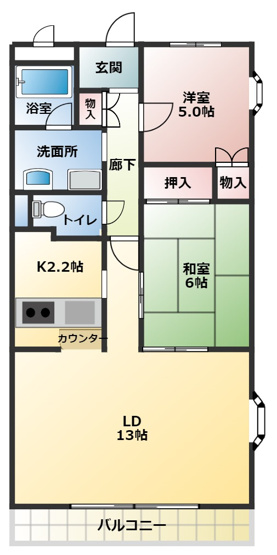【間取り】 | シンフォニーレジデンス藤沢台