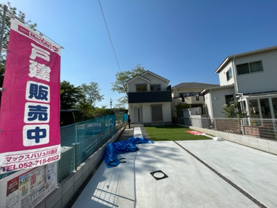 【外観】 | 長久手市岩作三ヶ峯 全2棟　＜仲介手数料無料＞東小・長久手中　新築一戸建て | 〈内覧予約キャンペーン実施中！〉マックスバリュde住まい相談までご連絡下さい。