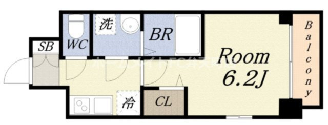 【間取り】 | エスリード中之島ザ・コア