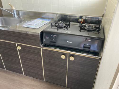 【キッチン】 | 田園ハイツ | コンパクトなキッチンで掃除もラクラク