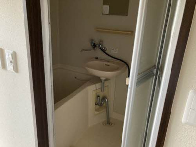 【シャワールーム】 | 田園ハイツ | シンプルで使いやすいシャワールームです