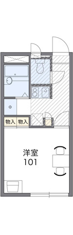 レオパレスブロッサムの間取り|画像2