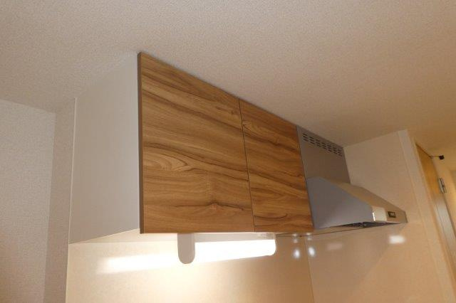 ケイマイティⅡのキッチン|キッチン上収納