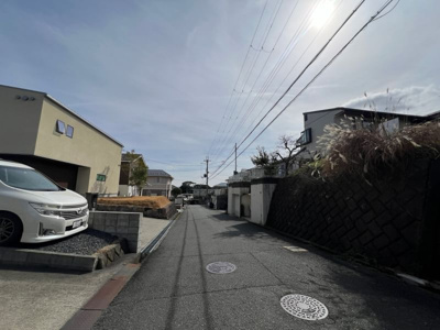 【前面道路含む現地写真】 | 大津市和邇高城341-11　売土地