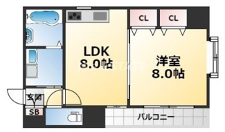 【間取り】 | パシフィック神戸桜筋北館