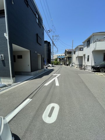 鶴見区浜３丁目新築戸建の前面道路含む現地写真|前面道路含む現地写真です