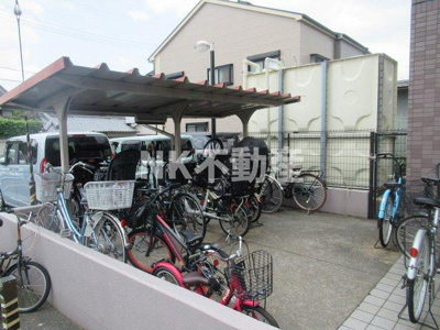【その他共用部分】 | ドミール若江（若江岩田賃貸） | 駐輪場です