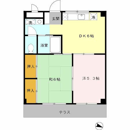 【間取り】 | ボナールタクミ