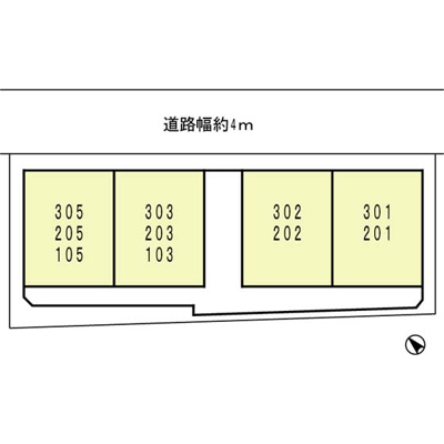 【区画図】 | ボナールタクミ